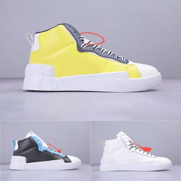 2019 sacai x mid blazer university blue yellow varsity maize basketball shoes men women yellow blue white sneakers size 40-44
2019 sacai x mid blazer university blue yellow varsity maize basketball shoes men women yellow blue white sneakers size 40-44