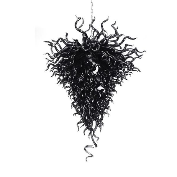 Decoration LED Lighting Crystal Chandeliers Large Modern Black Chandelier American Pride Hand Blown Glass Spiral Chandeliers Free Shipping
Decoration LED Lighting Crystal Chandeliers Large Modern Black Chandelier American Pride Hand Blown Glass Spiral Chandeliers Free Shipping