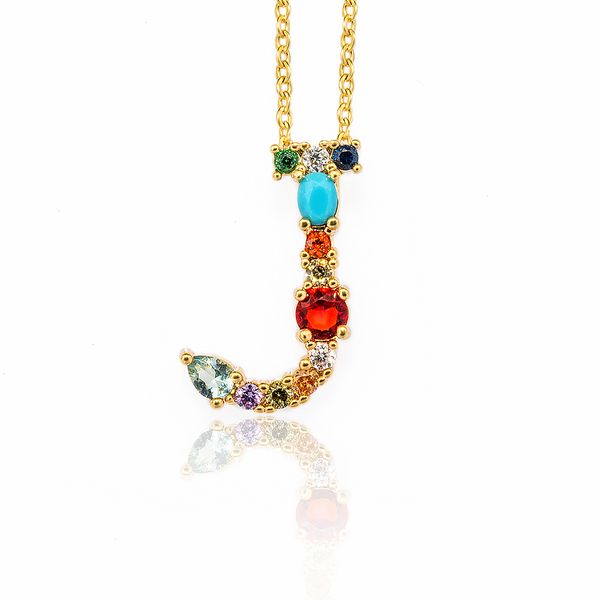 gold color initial multicolor cz necklace personalized letter necklace name jewelry for women accessories girlfriend gift, Silver
gold color initial multicolor cz necklace personalized letter necklace name jewelry for women accessories girlfriend gift, Silver