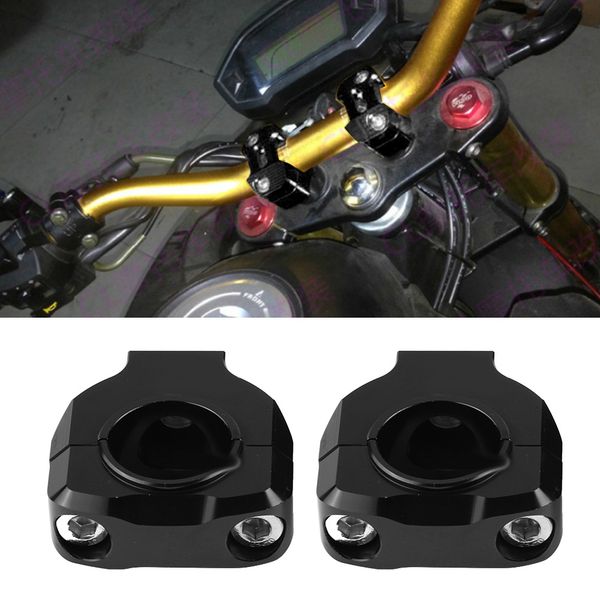 2pcs aluminum alloy universal motorcycle handlebar mount clamp lifter bar riser clamp 28mm(1/8inch
2pcs aluminum alloy universal motorcycle handlebar mount clamp lifter bar riser clamp 28mm(1/8inch
