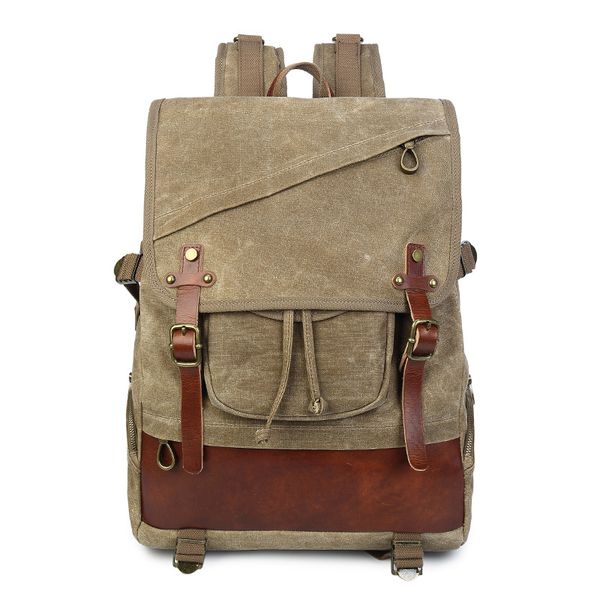 backpack large capacity canvas - vintage man bag casual daypack fashion satchel outdoor waterproof campus laprucksack
backpack large capacity canvas - vintage man bag casual daypack fashion satchel outdoor waterproof campus laprucksack