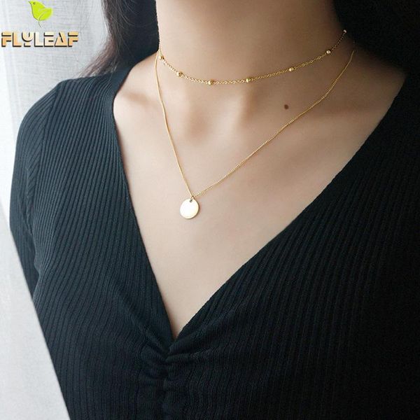 flyleaf double chain sequin choker necklace women new trend 100% 925 sterling silver lady fashion jewelry colar
flyleaf double chain sequin choker necklace women new trend 100% 925 sterling silver lady fashion jewelry colar