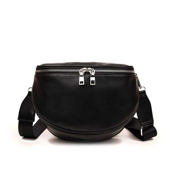 shoulder waist bag for men women pu leather double zipper casual messenger bags popular
shoulder waist bag for men women pu leather double zipper casual messenger bags popular