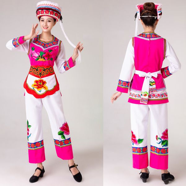 women miao hmong clothes classical traditional chinese folk dance costumes national costume embroidered ethnic suit, Black;red 
women miao hmong clothes classical traditional chinese folk dance costumes national costume embroidered ethnic suit, Black;red