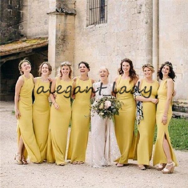 daffodil beach bohemian bridesmaid dresses 2019 jewel neck hollow back with ribbon simple sheath junior maid of honor wedding guest gown, White;pink
daffodil beach bohemian bridesmaid dresses 2019 jewel neck hollow back with ribbon simple sheath junior maid of honor wedding guest gown, White;pink