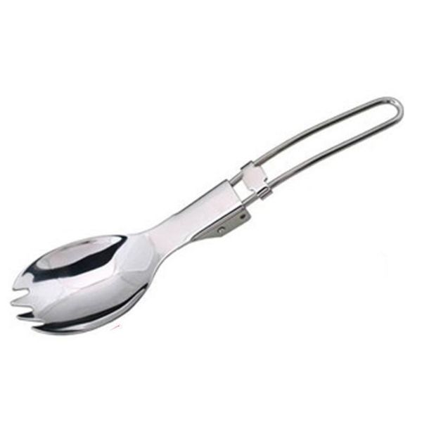 wholesale- hiking cookout picnic foldable folding spork new arrival outdoor tableware camping stainless steel metal fork spoon 1pc
wholesale- hiking cookout picnic foldable folding spork new arrival outdoor tableware camping stainless steel metal fork spoon 1pc