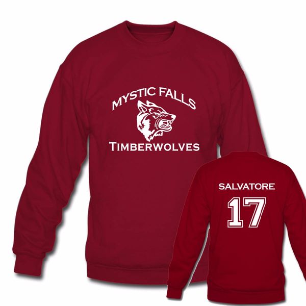 mystic falls timberwolves vampire diaries 17 print hoodies women clothing casual cotton pullovers capless sweatshirts, Black
mystic falls timberwolves vampire diaries 17 print hoodies women clothing casual cotton pullovers capless sweatshirts, Black
