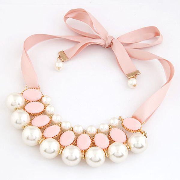 collier femme europe shine gorgeous pearl version ribbon necklace false collar decoration necklace for women's, Golden;silver
collier femme europe shine gorgeous pearl version ribbon necklace false collar decoration necklace for women's, Golden;silver