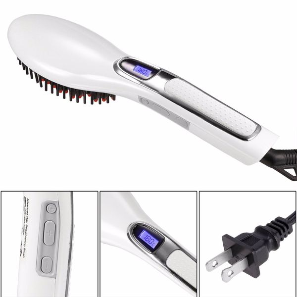 fast heat men hair curling iron straightener comb salon hairdressing comb brush electric hair styler curler brush, Black
fast heat men hair curling iron straightener comb salon hairdressing comb brush electric hair styler curler brush, Black