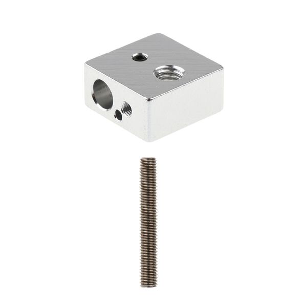 m6xm3 алюминиевый нагреватель блок+насадка м6 мм x40mm горло с пробкой тефлона 3d-принтер 1.75 мм abs pla для 3d принтера
m6xm3 алюминиевый нагреватель блок+насадка м6 мм x40mm горло с пробкой тефлона 3d-принтер 1.75 мм abs pla для 3d принтера
