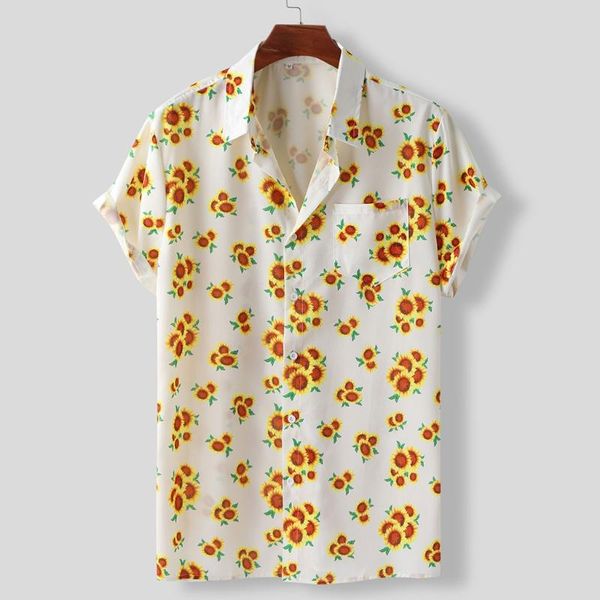 men's colorful casual shirt short sleeve loose buttons hawaiian beach blouse plus size shirts for men 2020 summer chemise homme, White;black
men's colorful casual shirt short sleeve loose buttons hawaiian beach blouse plus size shirts for men 2020 summer chemise homme, White;black