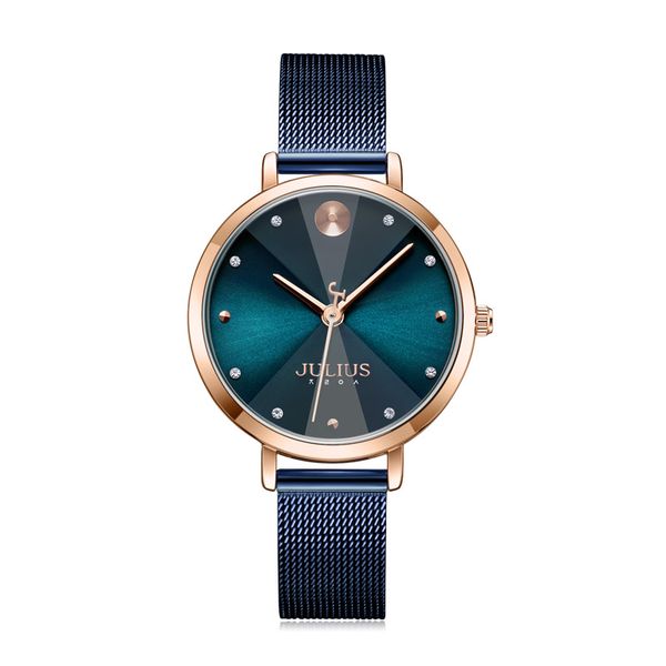 julius watch ja-1222 women's simple dial design business watch japan quartz movement 2020 new, Slivery;brown
julius watch ja-1222 women's simple dial design business watch japan quartz movement 2020 new, Slivery;brown
