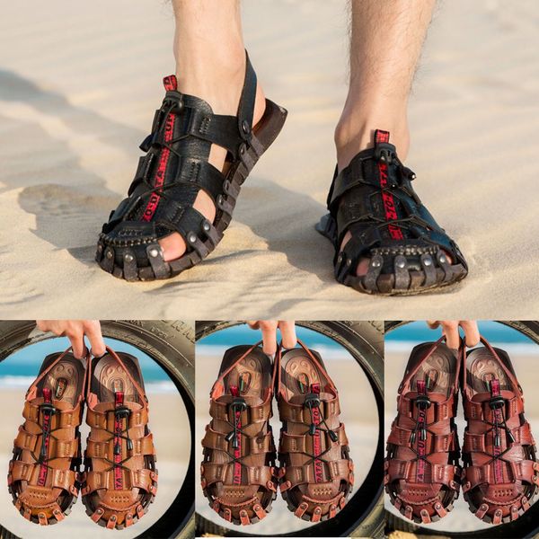 buty meskie sandalias hombre men's summer fashion trend beach casual comfort wild sandals mens sandals summer sandalias homem, Black
buty meskie sandalias hombre men's summer fashion trend beach casual comfort wild sandals mens sandals summer sandalias homem, Black