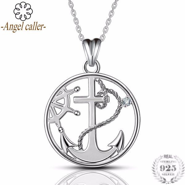 angel caller real 925 ожерелья стерлингового серебра anchor rudder подвеска крест подвеска с 18inch rolo цепи ювелирных изделий способом cyd, Silver
angel caller real 925 ожерелья стерлингового серебра anchor rudder подвеска крест подвеска с 18inch rolo цепи ювелирных изделий способом cyd, Silver