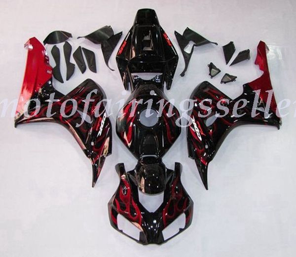 oem quality new abs full fairings kits fit for honda cbr1000rr (2006-2007) cbr1000rr 06 07 bodywork set black red flame no2
oem quality new abs full fairings kits fit for honda cbr1000rr (2006-2007) cbr1000rr 06 07 bodywork set black red flame no2