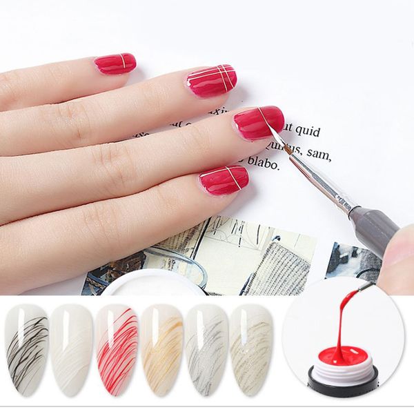 10ml wire drawing nail gel lacquer painting gel varnish pulling silk spider creative nail art polish 6 colors, Red;pink
10ml wire drawing nail gel lacquer painting gel varnish pulling silk spider creative nail art polish 6 colors, Red;pink