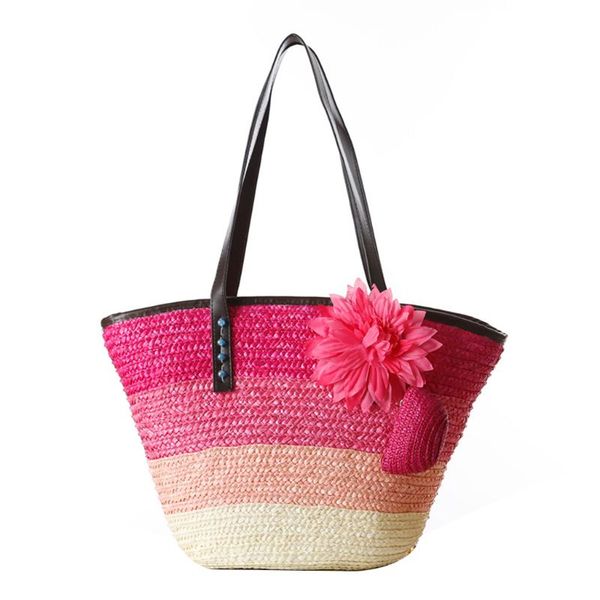 thinkthendo fashion women girls flower summer beach handbag straw totes holiday shoulder bag 2019
thinkthendo fashion women girls flower summer beach handbag straw totes holiday shoulder bag 2019