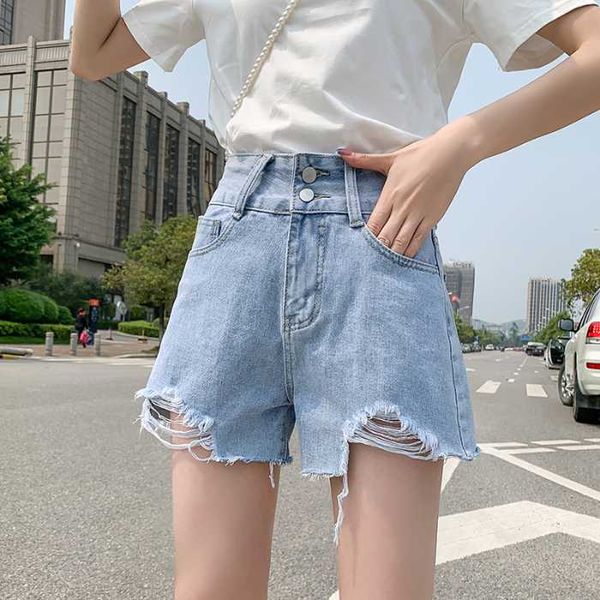 high waist jeans woman ripped jeans for women summer denim short feminino plus size casual loose hold new, Blue
high waist jeans woman ripped jeans for women summer denim short feminino plus size casual loose hold new, Blue