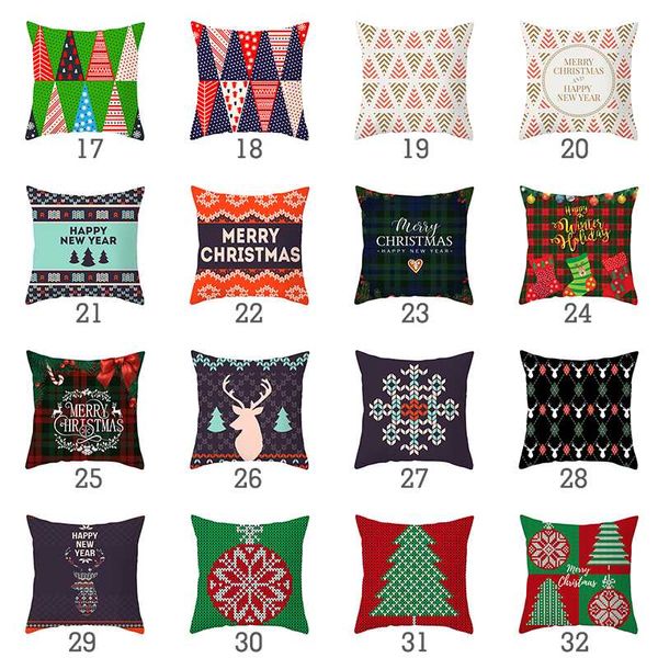 45*45cm happy christmas pattern cushion cover polyester throw pillow case home sofa decorative pillow case xmas present
45*45cm happy christmas pattern cushion cover polyester throw pillow case home sofa decorative pillow case xmas present