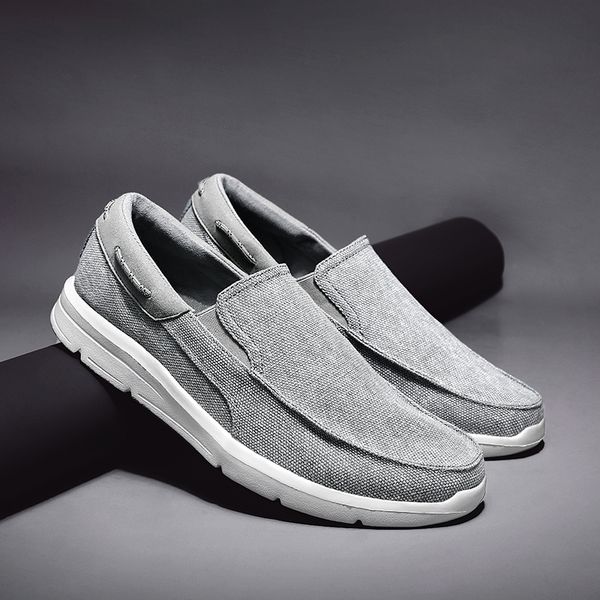 big size 47 48 loafers shoes men summer men's light loafers outdoor casual canvas shoes for men driving, Black
big size 47 48 loafers shoes men summer men's light loafers outdoor casual canvas shoes for men driving, Black