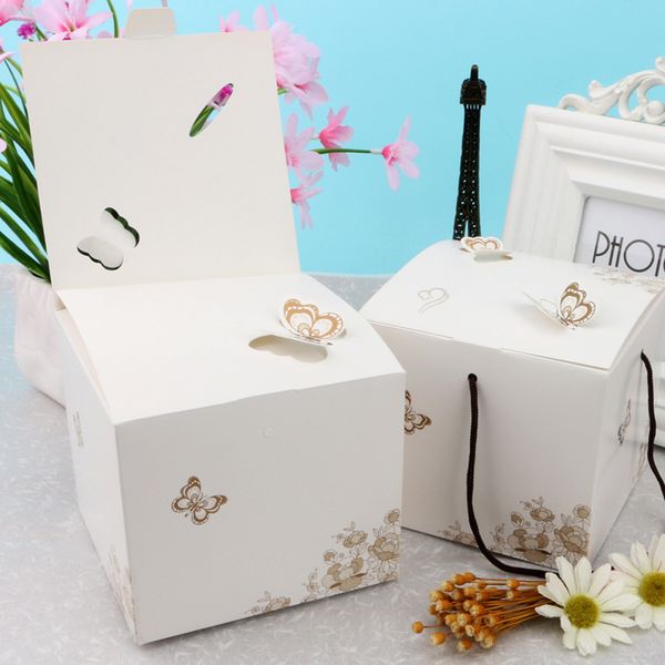 3d butterfly cake box with handle white kraft paper gift boxes baby shower birthday party food packaging
3d butterfly cake box with handle white kraft paper gift boxes baby shower birthday party food packaging