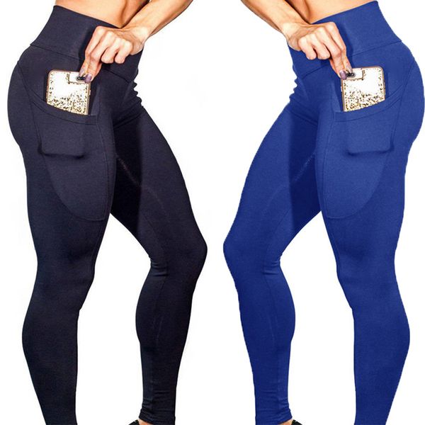women solid high waist yoga pants new pocket push up sports legging fitness training energy tights female elastic gym leggings, White;red
women solid high waist yoga pants new pocket push up sports legging fitness training energy tights female elastic gym leggings, White;red