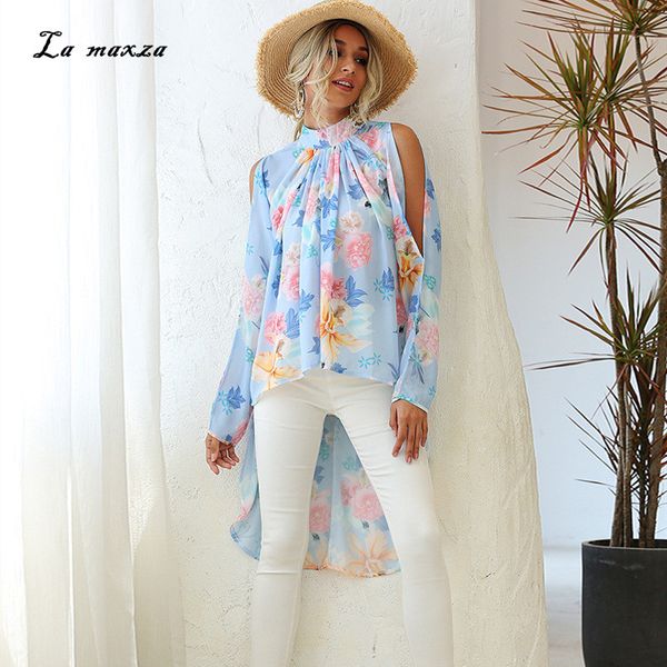 casual elegant women print blouses fashion 2020 summer off shoulder loose shirts plus size, White
casual elegant women print blouses fashion 2020 summer off shoulder loose shirts plus size, White