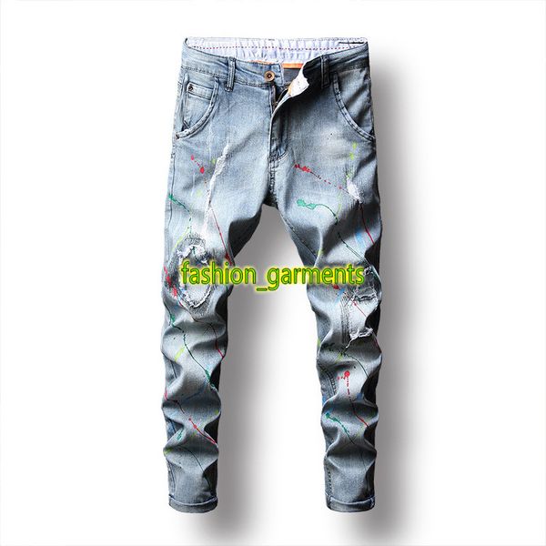 new fashion hole graffiti jeans mens self-cultivation stretch pencil pants trousers tide hip hop stylist jeans, Blue
new fashion hole graffiti jeans mens self-cultivation stretch pencil pants trousers tide hip hop stylist jeans, Blue