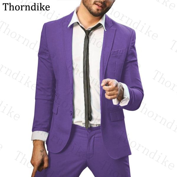 thorndike business wear suits purple wedding prom suit notched lapel slim fit tuxedo men formal 2pcs set man suit (jacket+pants, White;black
thorndike business wear suits purple wedding prom suit notched lapel slim fit tuxedo men formal 2pcs set man suit (jacket+pants, White;black