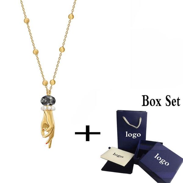 fashion glamour new tarot magic pendant necklace shiny hand crystal retro temperament lady jewelry romantic birthday gift, Silver
fashion glamour new tarot magic pendant necklace shiny hand crystal retro temperament lady jewelry romantic birthday gift, Silver