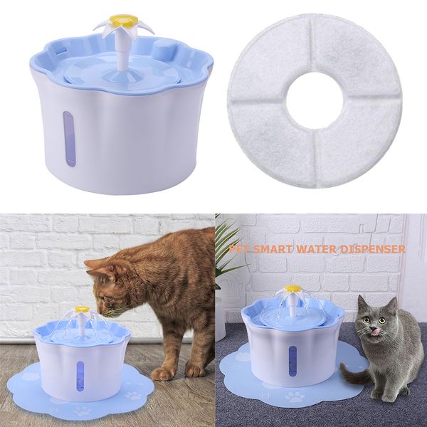 автоматическая фильтрованной воды fountain диспенсер для pet cat puppy питьевой синий
автоматическая фильтрованной воды fountain диспенсер для pet cat puppy питьевой синий