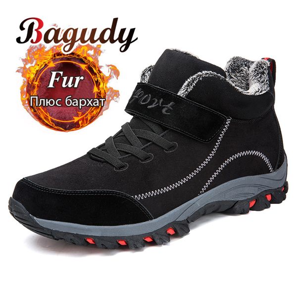 winter snow boots plush warm men's ankle boots fashion non-slip men winter warm shoes work size 36-45, Black
winter snow boots plush warm men's ankle boots fashion non-slip men winter warm shoes work size 36-45, Black