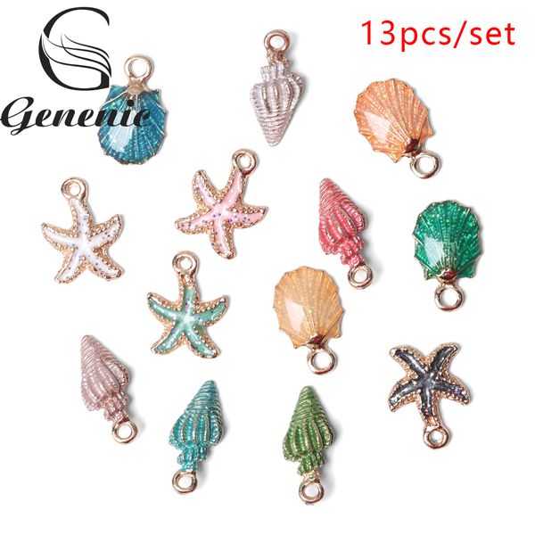 random 13pcs/set cute conch sea shell charms ocean pendants making diy handmade accessories craft making or jewelry decoration, Blue;slivery
random 13pcs/set cute conch sea shell charms ocean pendants making diy handmade accessories craft making or jewelry decoration, Blue;slivery