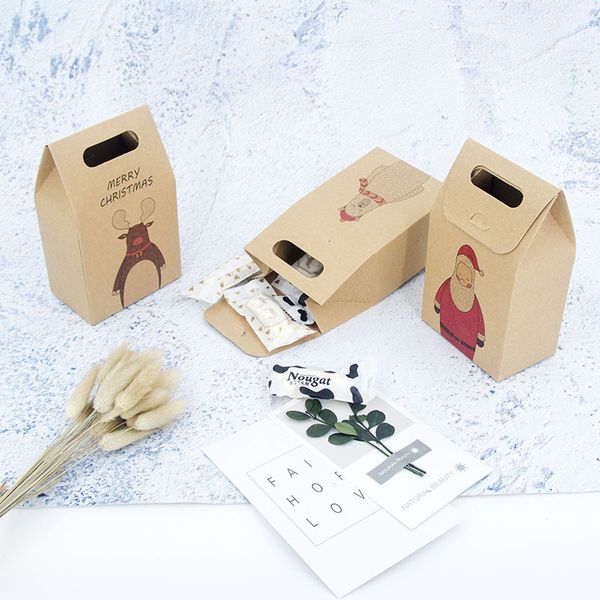 christmas decorations 5pcs merry kraft paper gift bags candy cookie packaging handbag cake dessert folded for party favor wrap bag
christmas decorations 5pcs merry kraft paper gift bags candy cookie packaging handbag cake dessert folded for party favor wrap bag