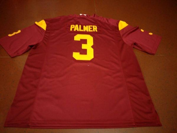 men usc trojans #3 carson palmer real full embroidery college jersey size s-4xl or custom any name or number jersey, Black;red
men usc trojans #3 carson palmer real full embroidery college jersey size s-4xl or custom any name or number jersey, Black;red