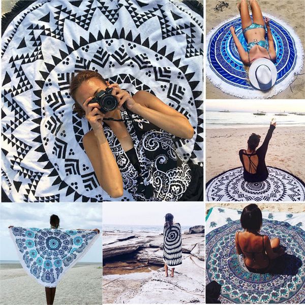 new multi-style round mandala tapestry indian wall hanging beach throw towel yoga mat
new multi-style round mandala tapestry indian wall hanging beach throw towel yoga mat
