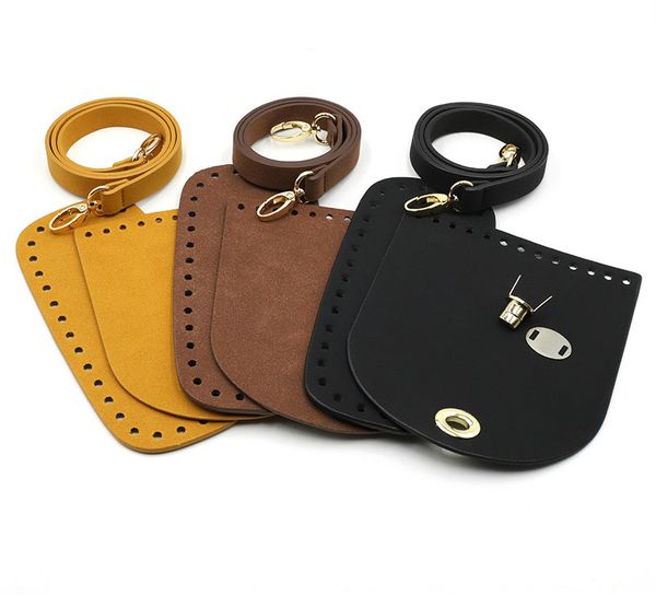 black/brown/yellow color 5pcs/set pu parts for diy shoulder bucket bag handbag accessories sewing
black/brown/yellow color 5pcs/set pu parts for diy shoulder bucket bag handbag accessories sewing