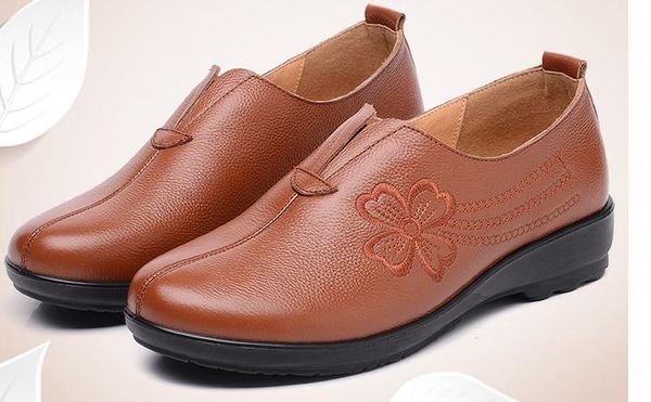 2019 women's shoes in spring and autumn with new style low heel round head anti-skid soft bottom mother shoes @2603, Black
2019 women's shoes in spring and autumn with new style low heel round head anti-skid soft bottom mother shoes @2603, Black