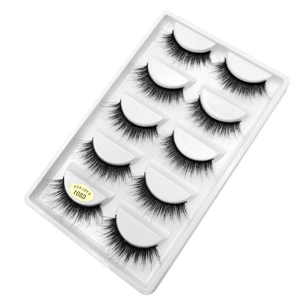 false eyelashes 5 pairs reusable 3d extension fibre eye lashes makeup long natural
false eyelashes 5 pairs reusable 3d extension fibre eye lashes makeup long natural