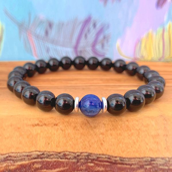 wholesale men's black tourmaline grade blue kyanite bracelet energy protection natural stone bracelet ing, Golden;silver
wholesale men's black tourmaline grade blue kyanite bracelet energy protection natural stone bracelet ing, Golden;silver