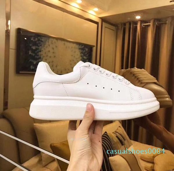 designer shoes genuine leather sneaker luxury men's women fashion white leather platform shoes flat casual shoes c04, Black
designer shoes genuine leather sneaker luxury men's women fashion white leather platform shoes flat casual shoes c04, Black