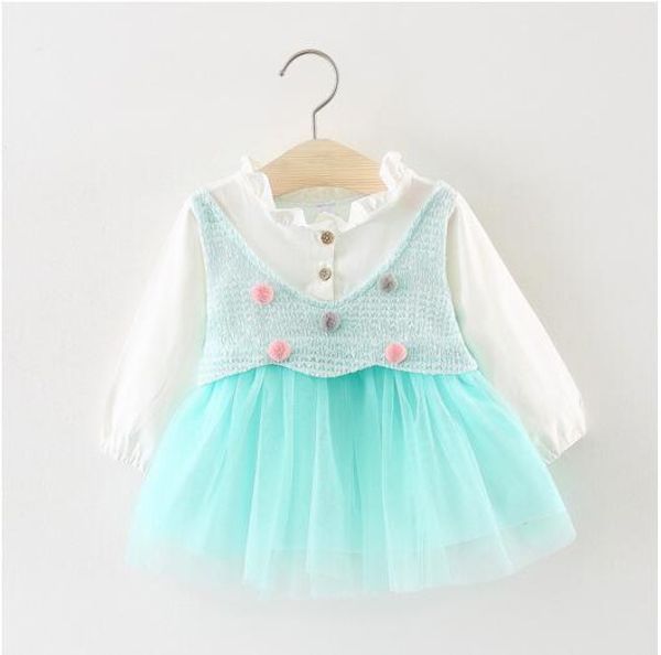 children's wear 2019 spring dress new female child long sleeve dress baby splicing mesh princess skirt, Red;yellow
children's wear 2019 spring dress new female child long sleeve dress baby splicing mesh princess skirt, Red;yellow