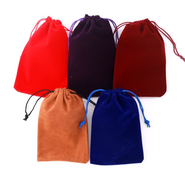 10pcs 10*16cm velvet drawstring pouch bag with jewelry bag christmas wedding gift bags & pouches with velvet bags ing, Pink;blue
10pcs 10*16cm velvet drawstring pouch bag with jewelry bag christmas wedding gift bags & pouches with velvet bags ing, Pink;blue