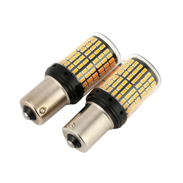 2x 1156 144smd ba15s p21w led turn signal lights bulb canbus amber/yellow 12v
2x 1156 144smd ba15s p21w led turn signal lights bulb canbus amber/yellow 12v