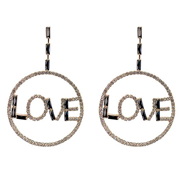 round crystal rhinestone drop earrings for women fashion love letter dangle earrings jewelry, Golden;silver
round crystal rhinestone drop earrings for women fashion love letter dangle earrings jewelry, Golden;silver