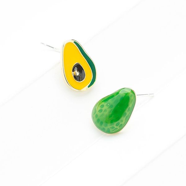 wantobuy fashion personalized enamel stud earrings cute avocado fruit earrings for women girls summer party brincos kolczyki, Golden;silver
wantobuy fashion personalized enamel stud earrings cute avocado fruit earrings for women girls summer party brincos kolczyki, Golden;silver