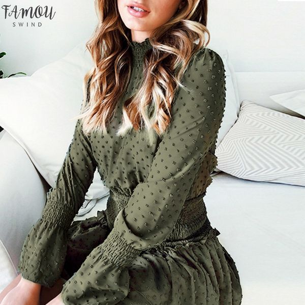 melegant polka dot winter dresses women elegant casual party feminine short dresses elastic waist femme dress robe vestido, Black;gray
melegant polka dot winter dresses women elegant casual party feminine short dresses elastic waist femme dress robe vestido, Black;gray