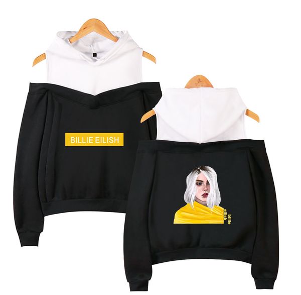 billie eilish print popular fashion comfortable basic street women casual cool off-shoulder hoodies sweatshirt hoodies, Black
billie eilish print popular fashion comfortable basic street women casual cool off-shoulder hoodies sweatshirt hoodies, Black