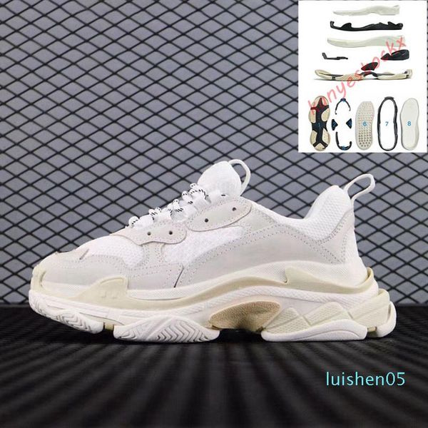 paris triple-s 17fw crystal bottom green luxury dad shoes platform triple s sneakers for mens women vintage kanye old grandpa trainer al05, Black
paris triple-s 17fw crystal bottom green luxury dad shoes platform triple s sneakers for mens women vintage kanye old grandpa trainer al05, Black