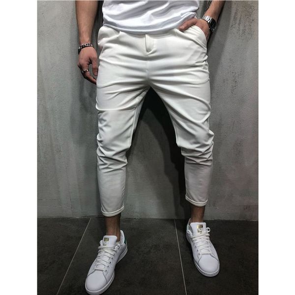 2020 fashion trend new men solid casual spring new long pencil trousers office slim fit sweatpants unique stylish pants bottoms, Black
2020 fashion trend new men solid casual spring new long pencil trousers office slim fit sweatpants unique stylish pants bottoms, Black